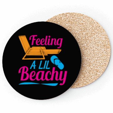 Discover Feeling A LiL Salty with Summer Clothes Coasters