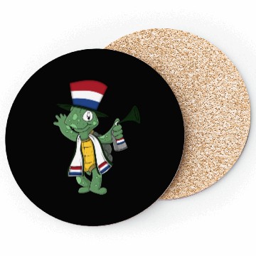 Discover Dutch Fan Turtle Coasters