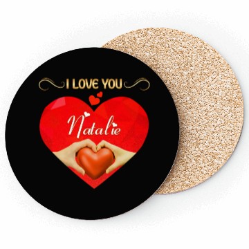 Discover I love you Natalie Coasters