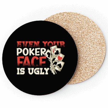 Discover Poker Casino Poker Player Gambling Roulette Gift Coasters