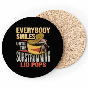 Discover Canned Fish Surströmming Design for Swedish Fish Coasters