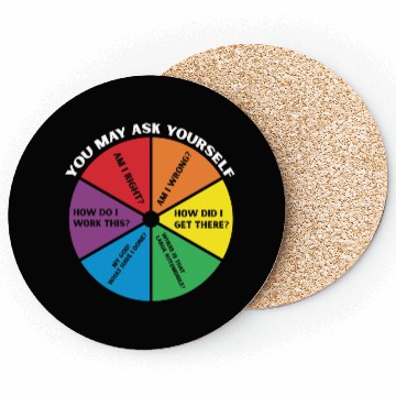 Discover You May Ask Yourself Coasters