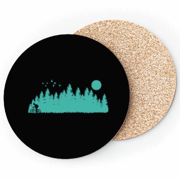 Discover Cycling in Nature Fitness Coasters