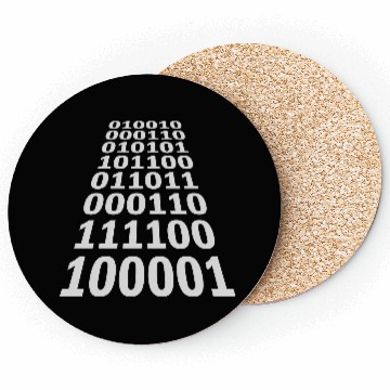 Discover binary code program language Coasters
