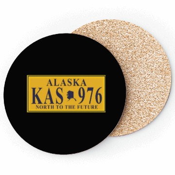Discover Alaska Coasters Men's Women Children USA North Pole