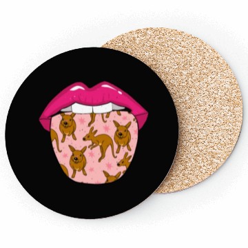Discover Kangaroo Tongue Coasters