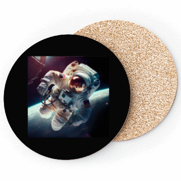 Discover Astronaut Cosmonaut Sci-Fi character Coasters