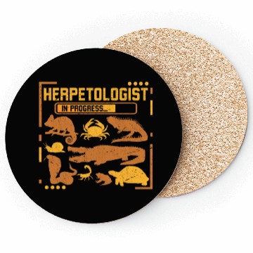 Discover Future Herpetologist Zoology Reptile Lover Coasters