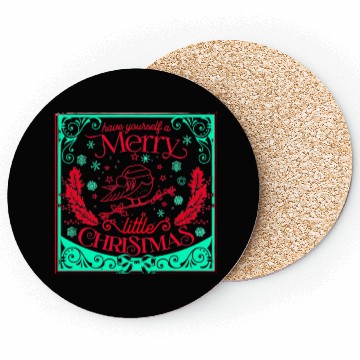 Discover Merry Christmas Coasters