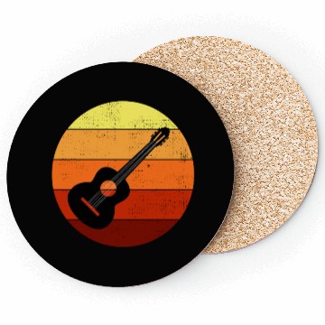 Discover Acoustic Guitar Player Music Musician Guitarist Coasters