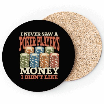 Discover Poker Casino Poker Player Gambling Roulette Coasters