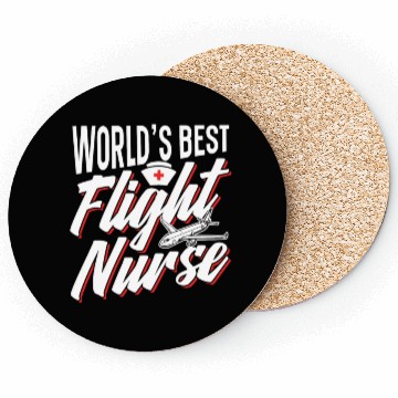 Discover World's Best Flight Nurse Team Job Medic Coasters