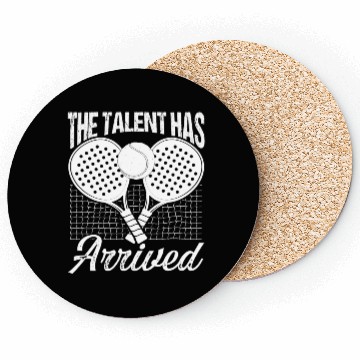 Discover Paddle Tennis Player Match Talent has arrived Coasters