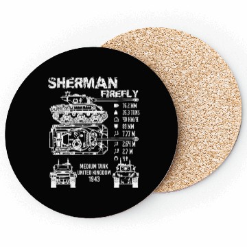 Discover Sherman Firefly Tank Specifications Coasters