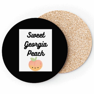 Discover Sweet Georgia Peach Coasters