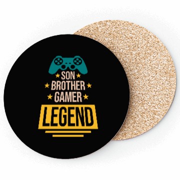 Discover son brother gamer legend Coasters