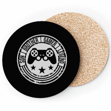 Discover son brother gamer legend Coasters