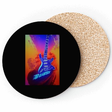 Discover BLUESRAVEN GUITAR Coasters