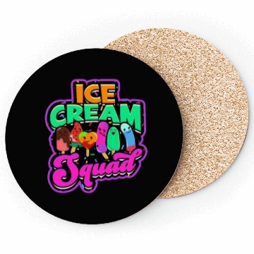 Discover Ice Cream Squad - ice cream Coasters