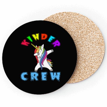 Discover Kinder Crew Kindergarten Teacher Coasters 1st Day