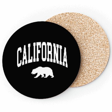 Discover California Bear Coasters