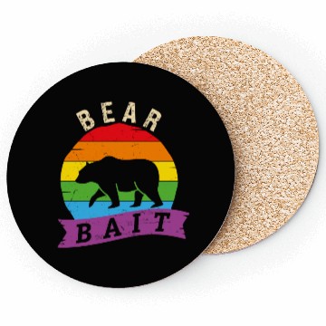 Discover Gay Bear Bait Pride - Subgroup LGBTQ Community Coasters