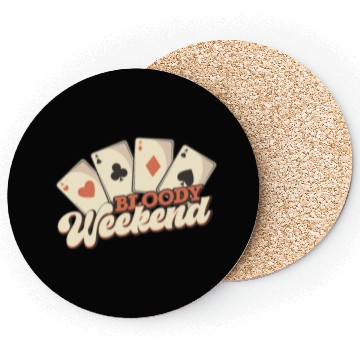 Discover Poker Casino Poker Player Gambling Roulette Coasters