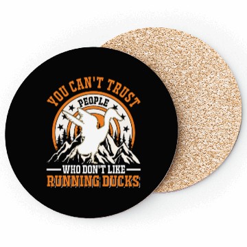 Discover Indian Runner Gift Running Duck Coasters
