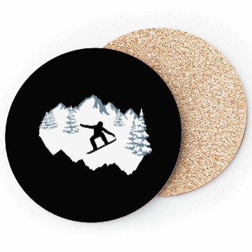 Discover Snowboarding, snowboarder Coasters