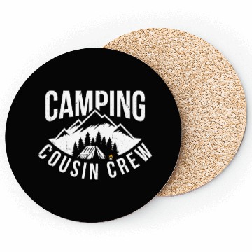Discover Camping Cousin Crew Coasters