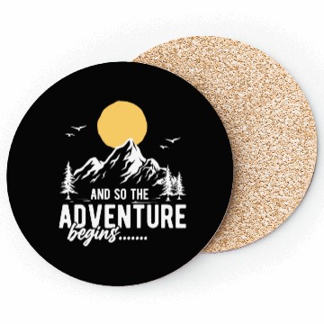 Discover And So The Adventure Begins Coasters