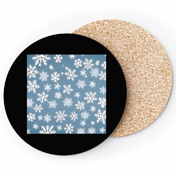 Discover Beautiful snowflake pattern Coasters