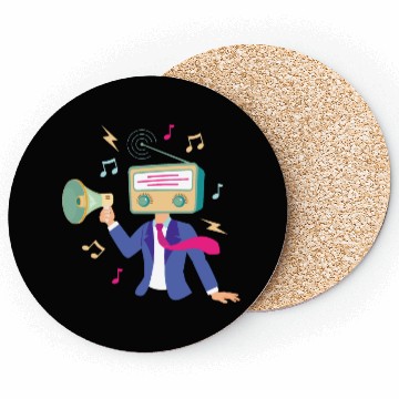 Discover radiohead - funny Coasters