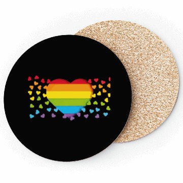 Discover love is love Coasters