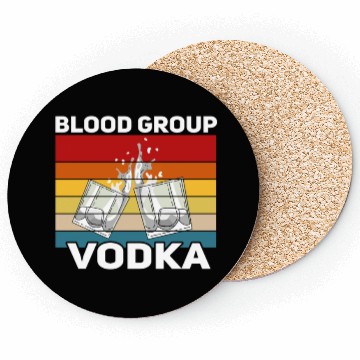 Discover Funny vodka alcohol saying motif Coasters