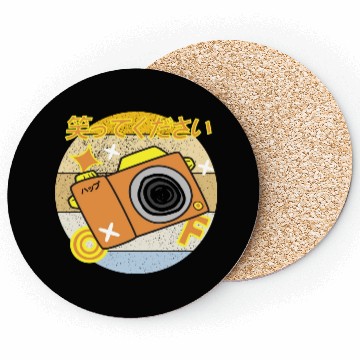 Discover Please smile kawaii Coasters