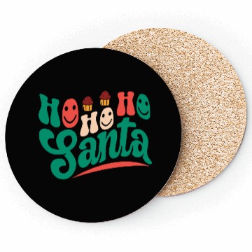 Discover Ho Ho Ho Santa Coasters