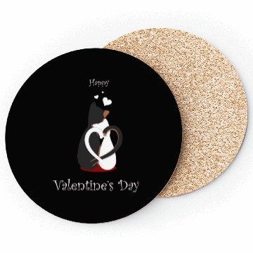Discover Happy Valentine's day my cats Coasters
