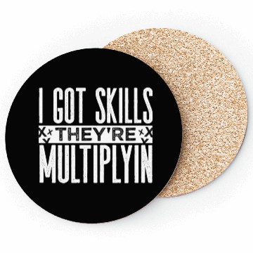 Discover Math Teacher Coasters