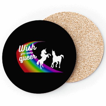 Discover Wish You Were Queer Coasters