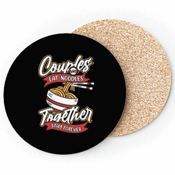 Discover Noodles Couple Coasters
