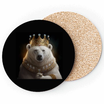 Discover Polar Bear King Coasters