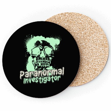 Discover Ghost Hunting Paranormal Investigator Coasters