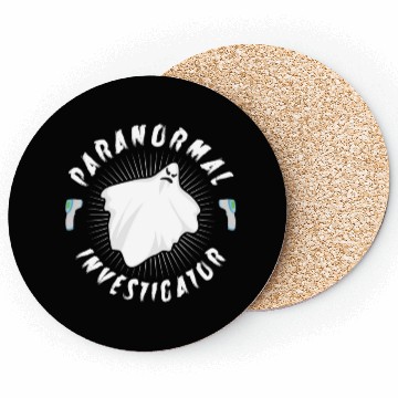 Discover Ghost Hunting Paranormal Investigator Coasters