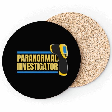 Discover Ghost Hunting Paranormal Investigator Coasters