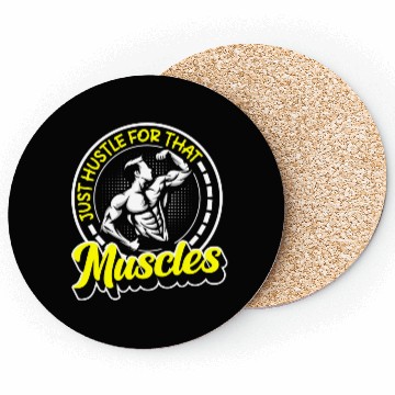 Discover Fitness Muscles Training Coasters