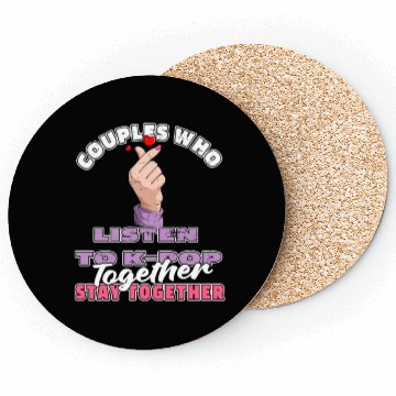 Discover K Pop Couple Coasters