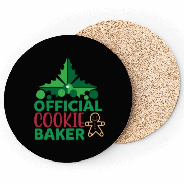 Discover Official Cookie Baker Coasters