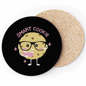 Discover Smart Cookie Funny School Coasters