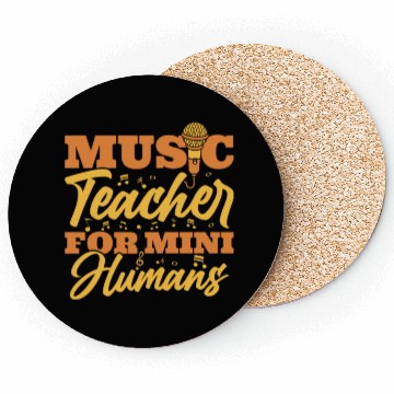 Discover Music Teacher Pre School Coasters